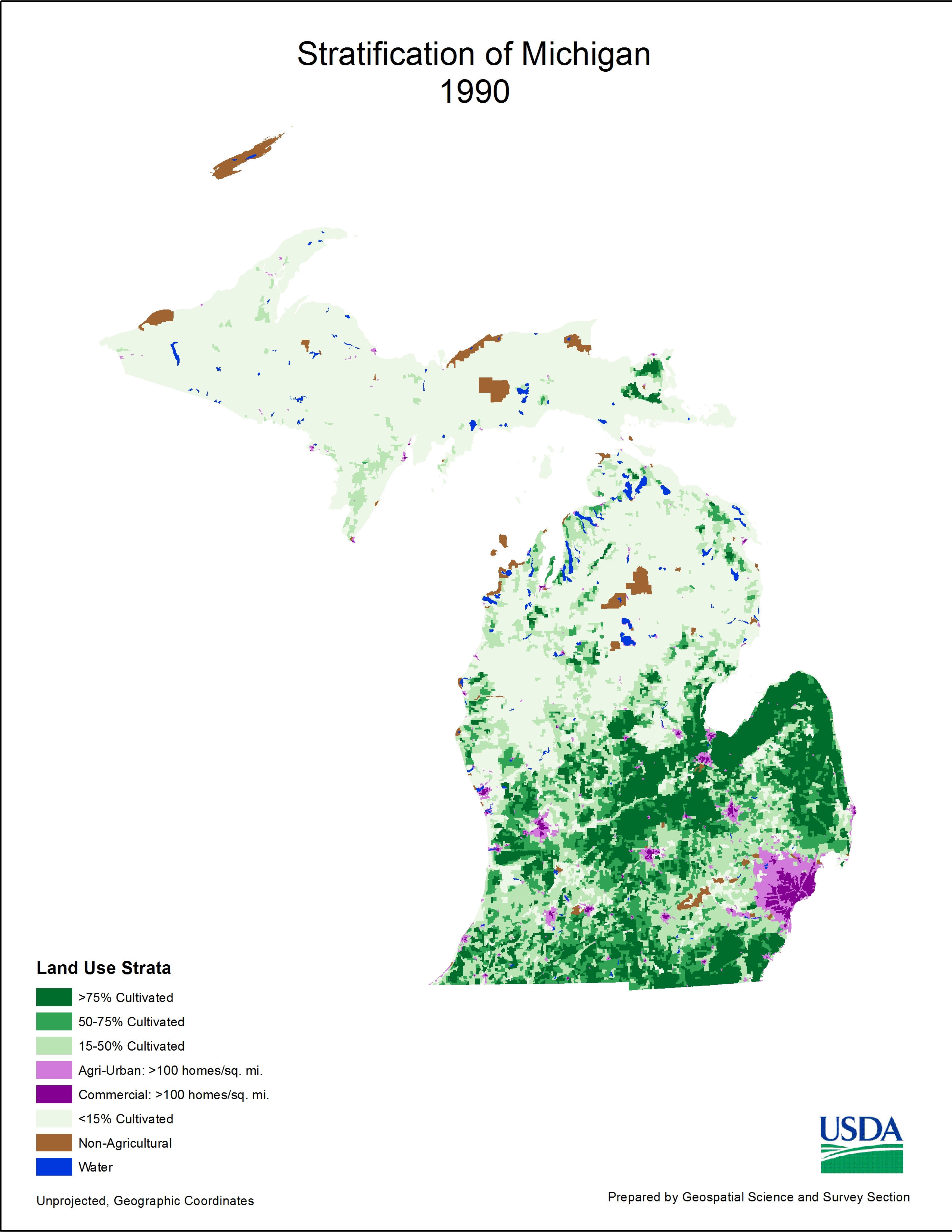 State Land In Michigan Map Map