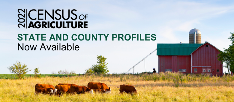 2022 Census of Agriculture State and County Profiles data now available.