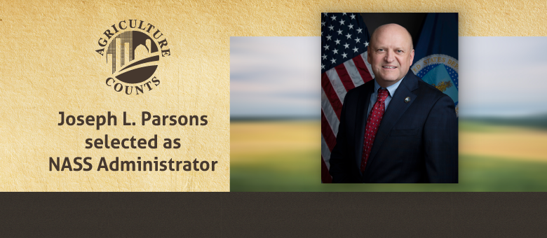 Joseph Parsons selected as NASS Administrator